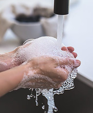 Corona Virus and Diabetes - washing hands