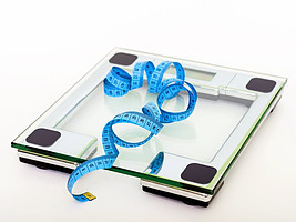 lose weight as a diabetic. - bathroom scale