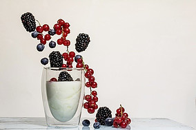 How Does Diet Affect Mental Health? - yogurt & berries