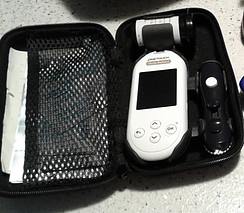 What's a D bag? - blood glucose test kit